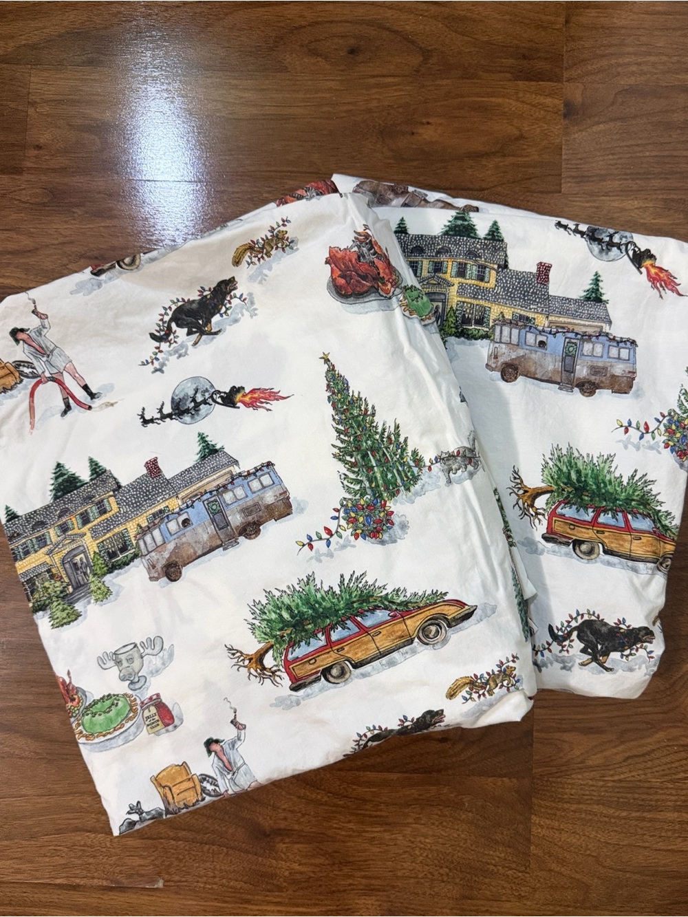 National Lampoon Christmas Vacation - CAL KING Sheet Set - Pottery Barn